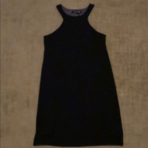 Black/Grey Midi dress